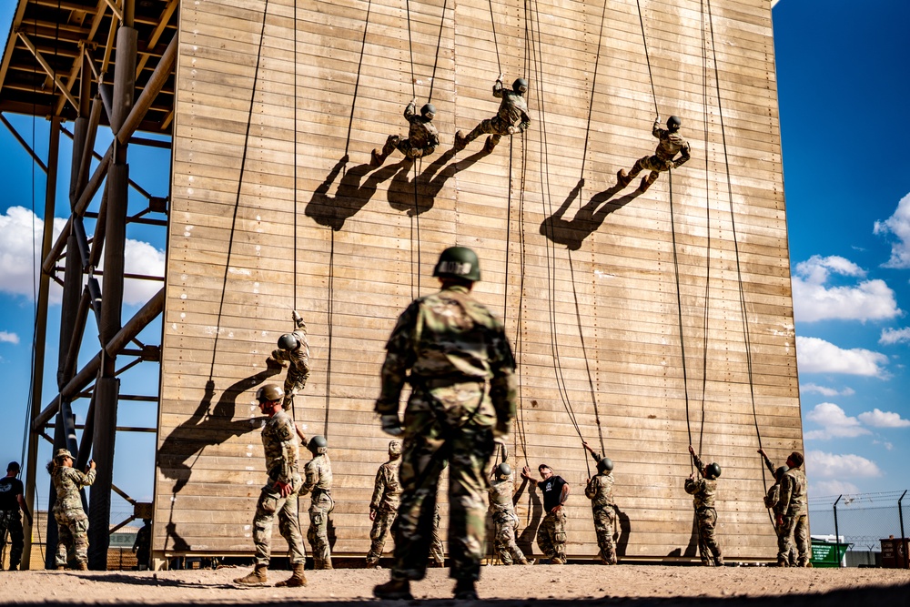 Air Assualt School Tower Rappels