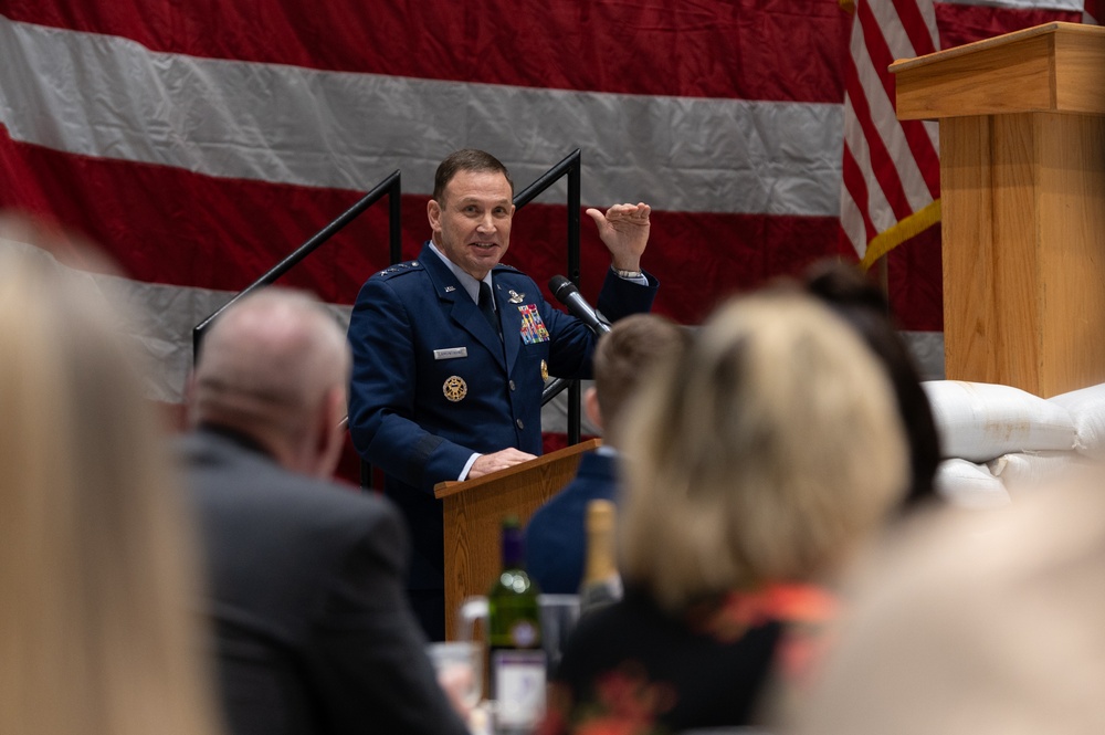 RAF Mildenhall celebrates the 100th Air Refueling Wing annual awards