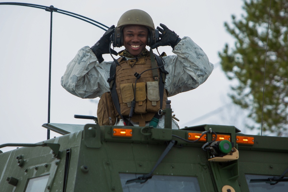 U.S. Marines of 2nd Battalion, 10th Marine Regiment train with HIMARS in Norway in preparation for Exercise Nordic Response 24