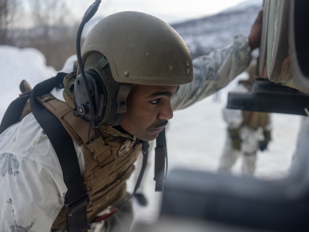 U.S. Marines of 2nd Battalion, 10th Marine Regiment train with HIMARS in Norway in preparation for Exercise Nordic Response 24