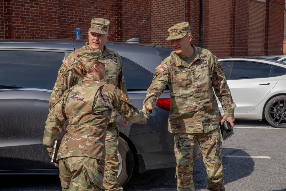 Army Chief of Staff visits JTF-NCR/USAMDW