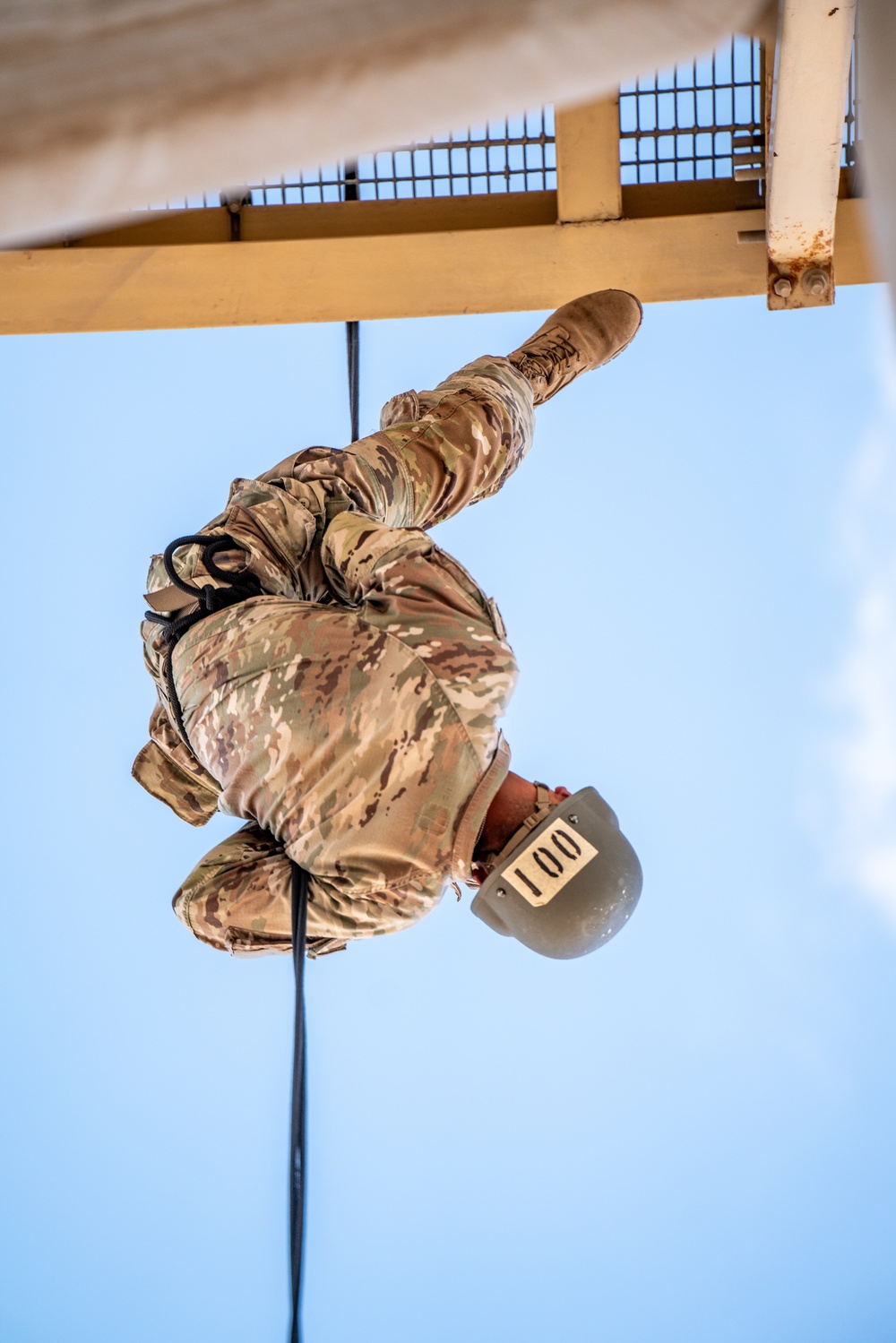 Air Assualt School Tower Rappels