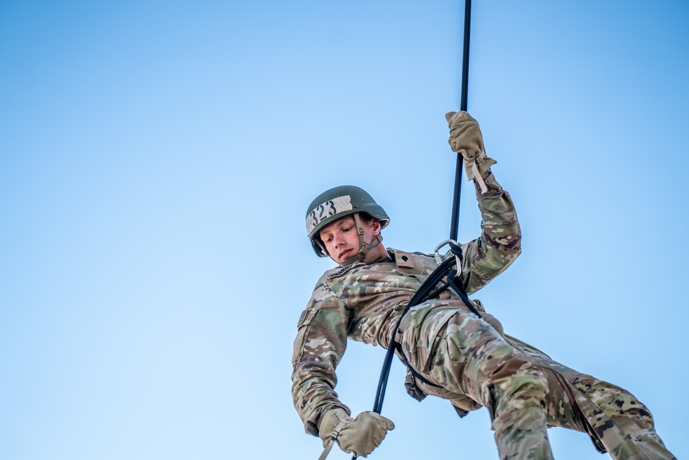 Air Assualt School Tower Rappels