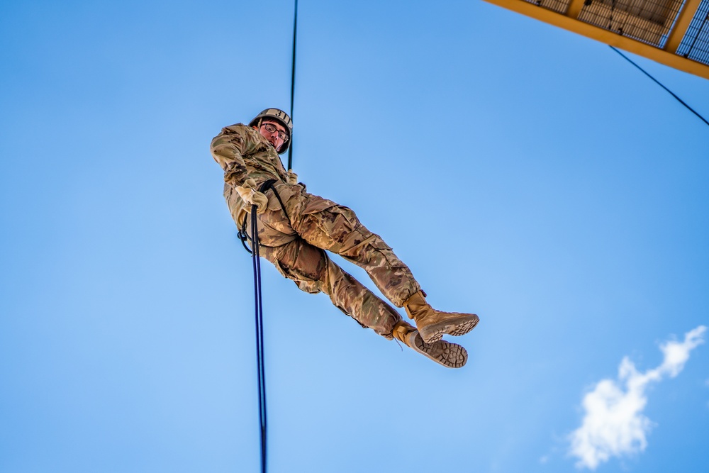 Air Assualt School Tower Rappels