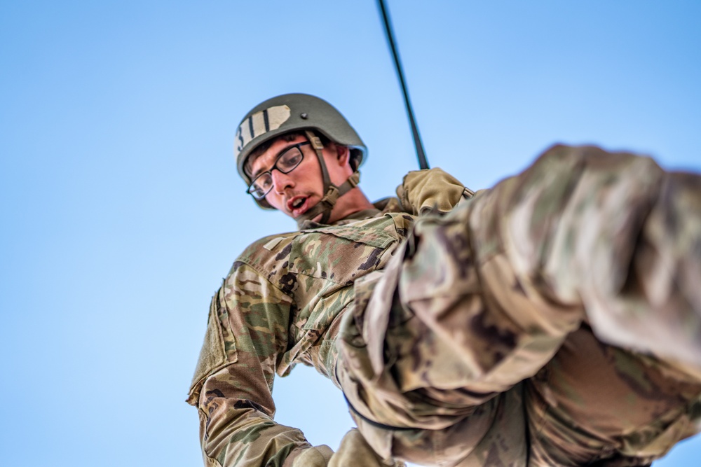 Air Assualt School Tower Rappels