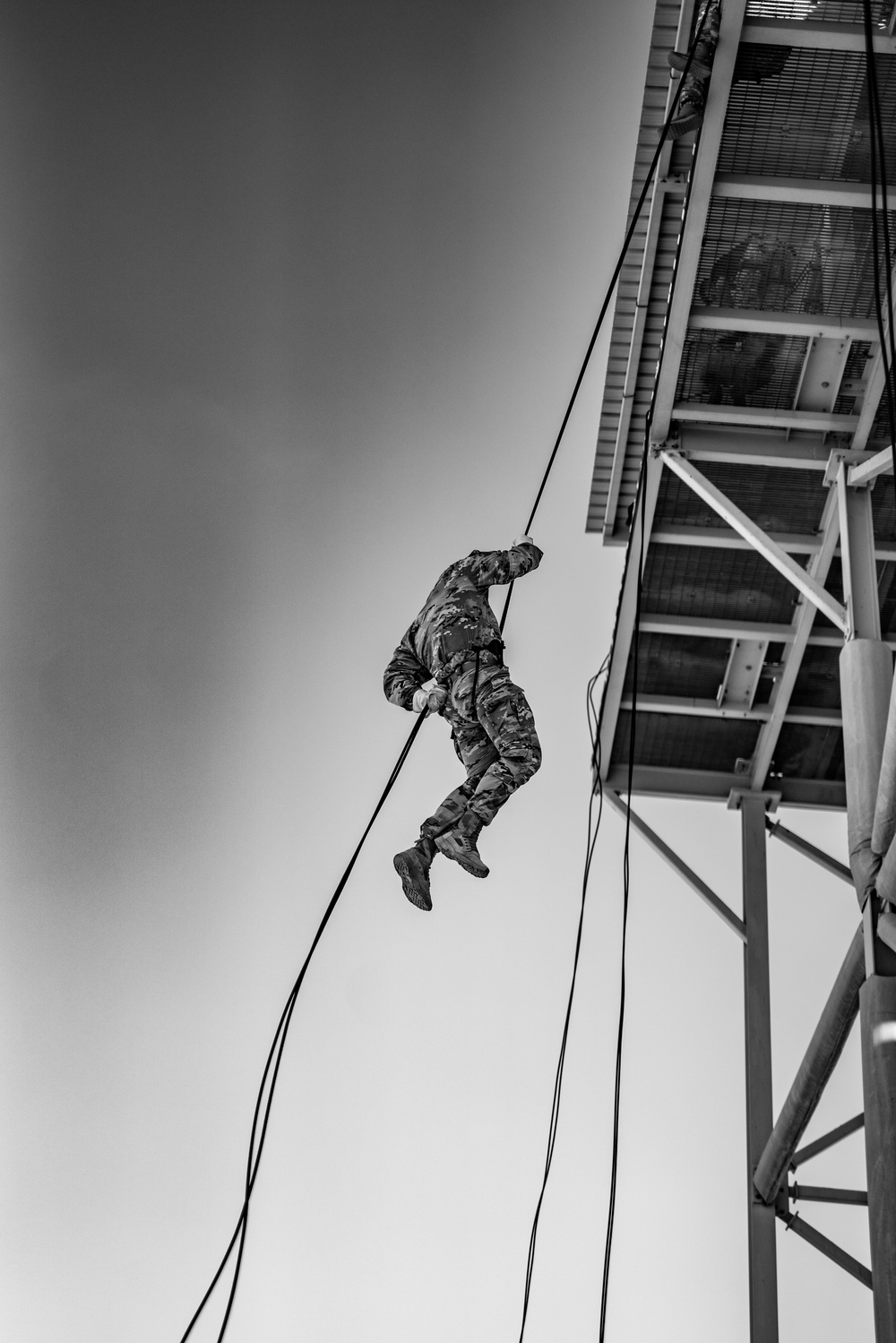 Air Assualt School Tower Rappels