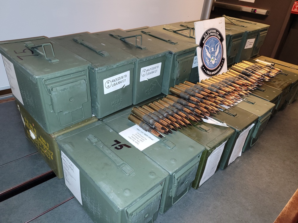 CBP Southbound Weapons Seizures