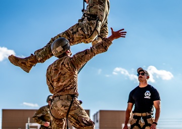 Air Assualt School Tower Rappels