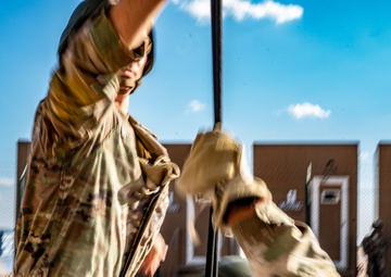 Air Assualt School Tower Rappels