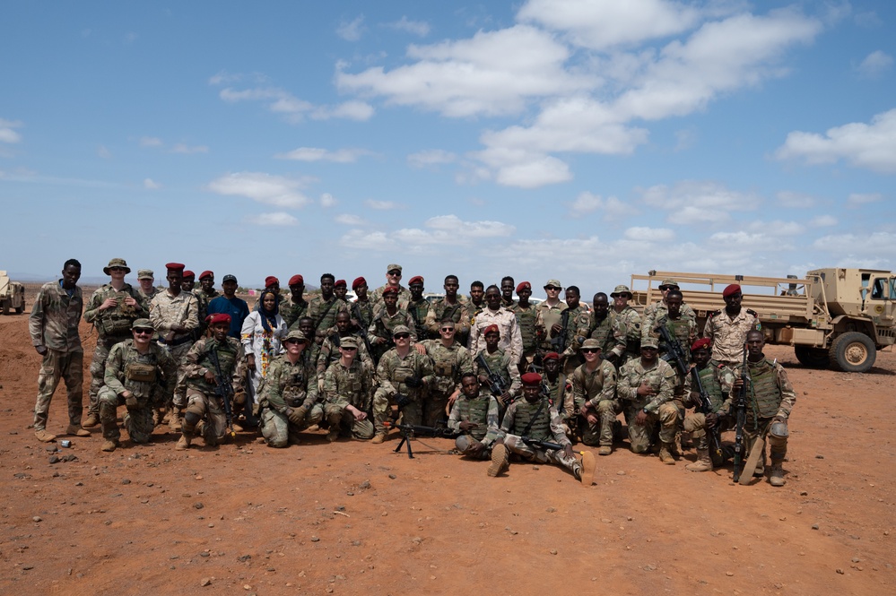Justified Accord 2024 entry control exercise in Djibouti