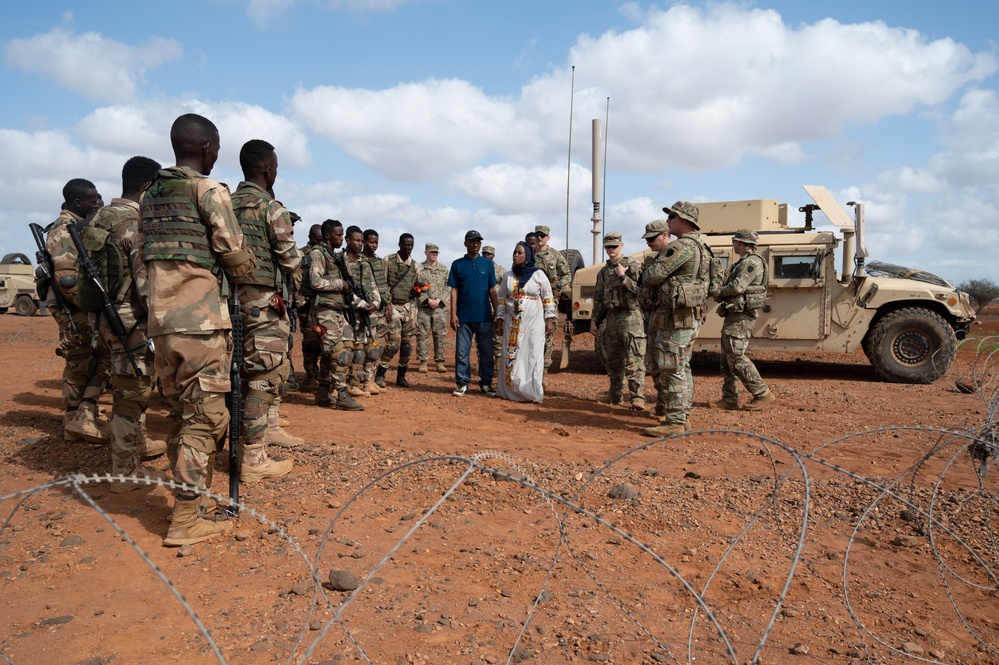 Justified Accord 2024 entry control exercise in Djibouti