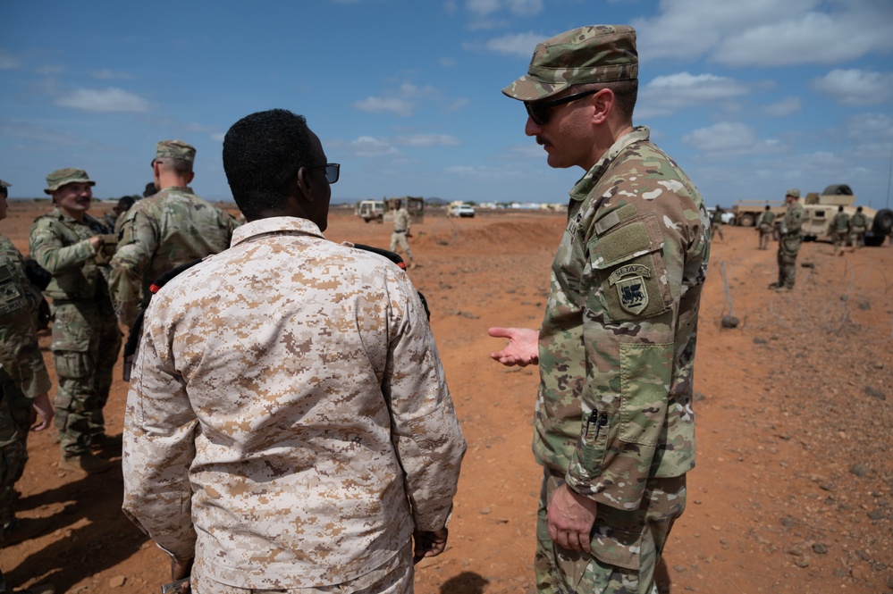 Justified Accord 2024 Entry Control ExerciseJustified Accord 2024 entry control exercise in Djibouti