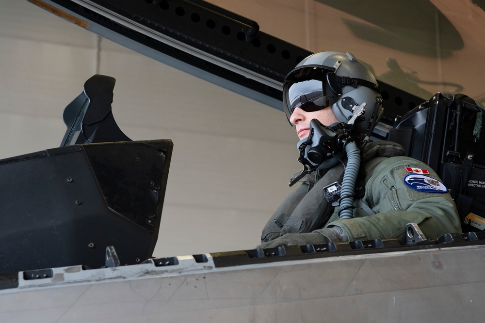 RCAF Pilot participates in exchange program with JBER