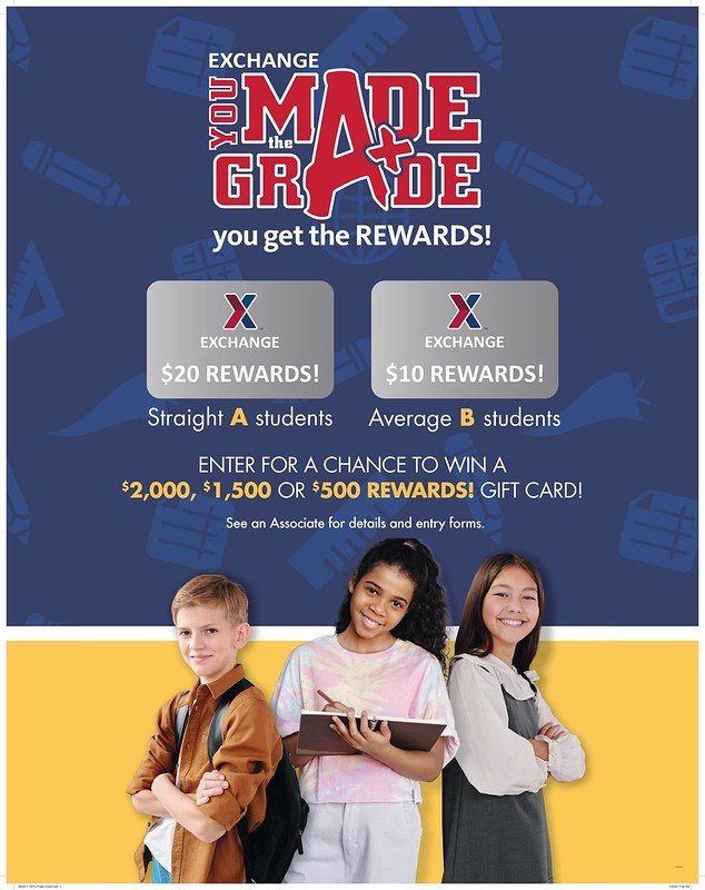 Make the Grade, Earn Rewards! Army &amp; Air Force Exchange Service Celebrates Military Kids’ Academic Excellence with Prizes