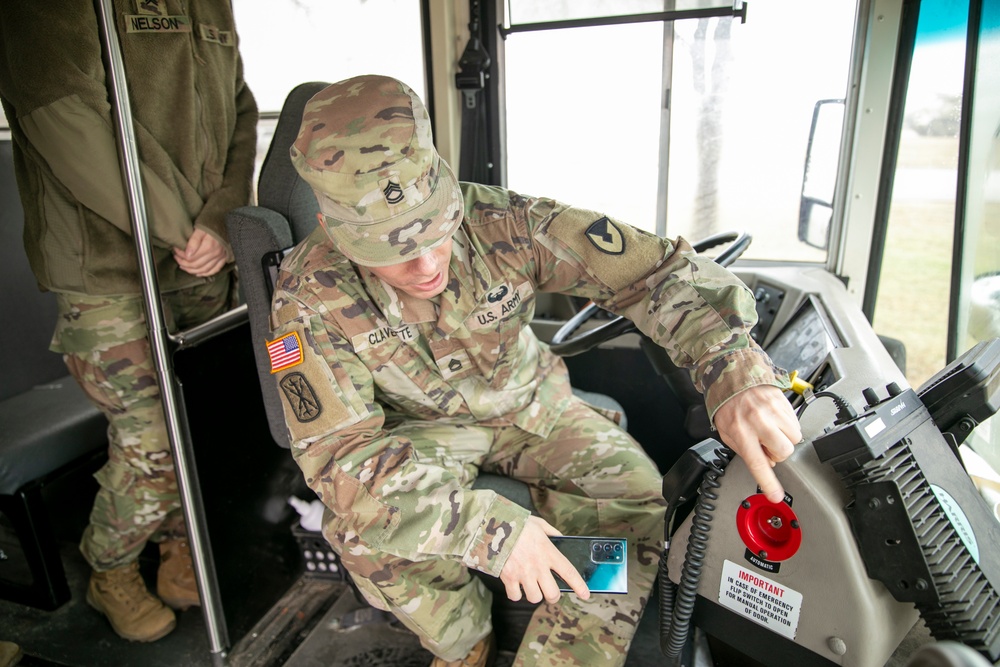 Mobilization Support Brigade Master Driver provides bus driver training