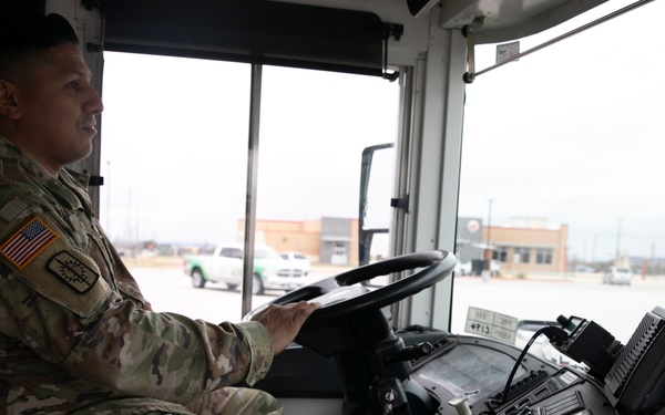 Mobilization Support Brigade Master Driver provides bus driver training