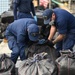 Coast Guard Cutter Alert crewmembers conduct drug offload in San Diego