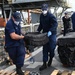 Coast Guard Cutter Alert crewmembers conduct drug offload in San Diego