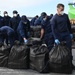 Coast Guard Cutter Alert crewmembers conduct drug offload in San Diego