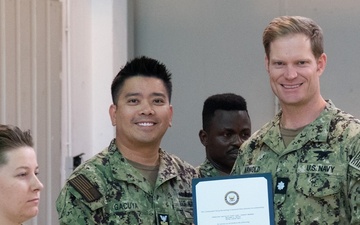 Sailor is Recognized for Recruiting Efforts