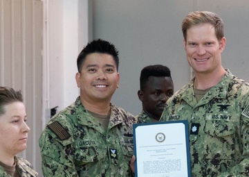 Sailor is Recognized for Recruiting Efforts