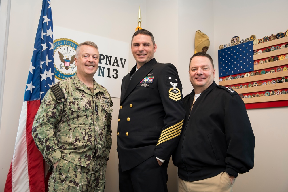 Navy Pins First Robotics Warfare Specialist