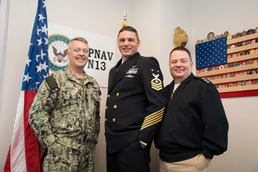Navy Pins First Robotics Warfare Specialist