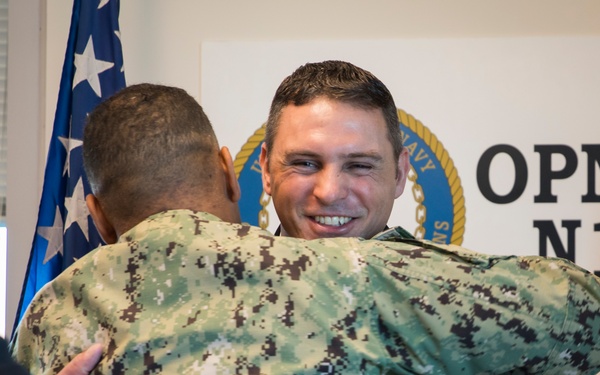 Navy Pins First Robotics Warfare Specialist