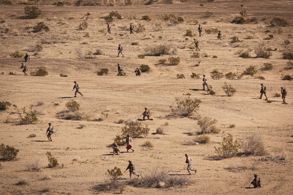 2nd Bn., 4th Marines participates in distributed maneuver exercise