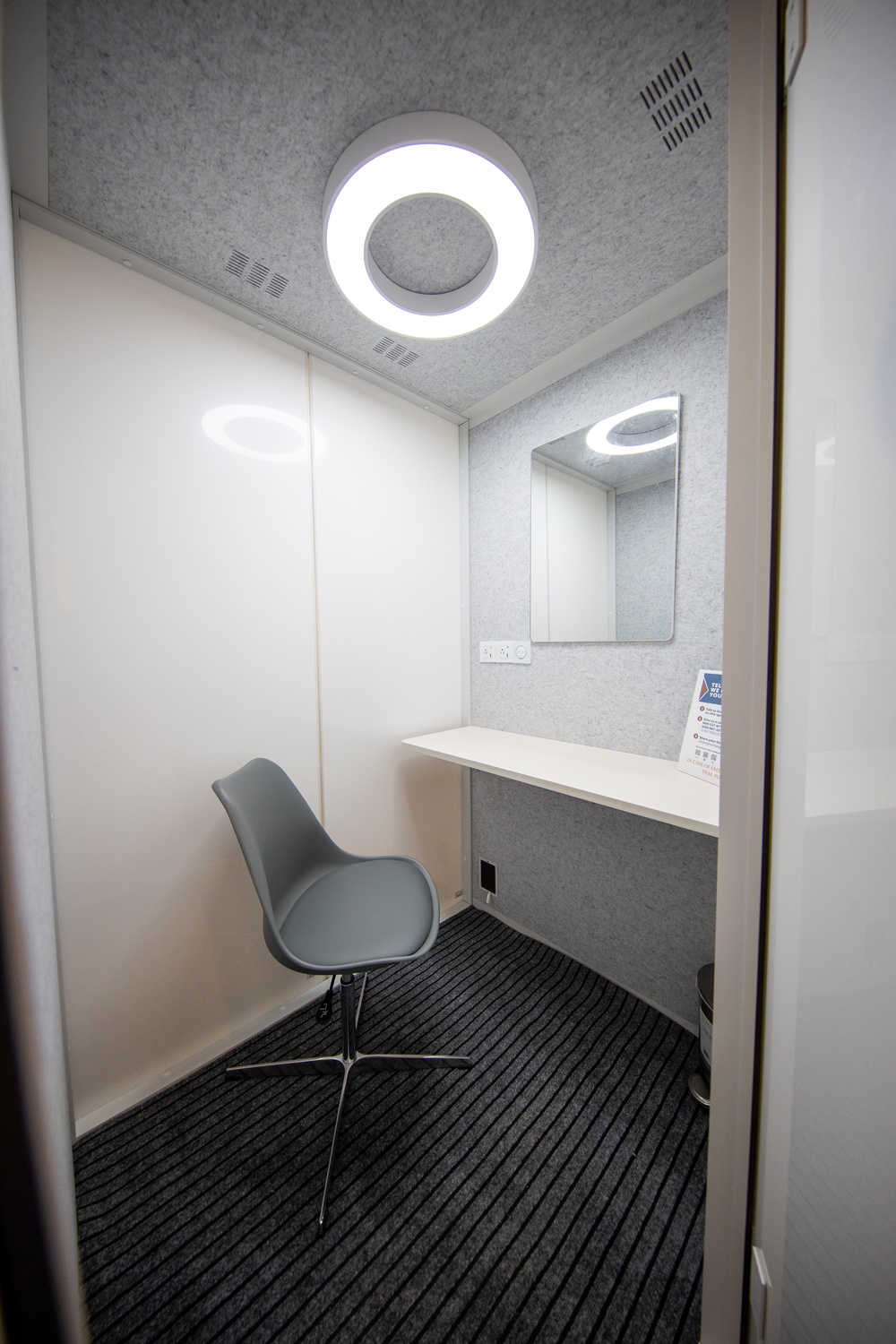 New lactation pod provides comfort, privacy for Fort Johnson mothers