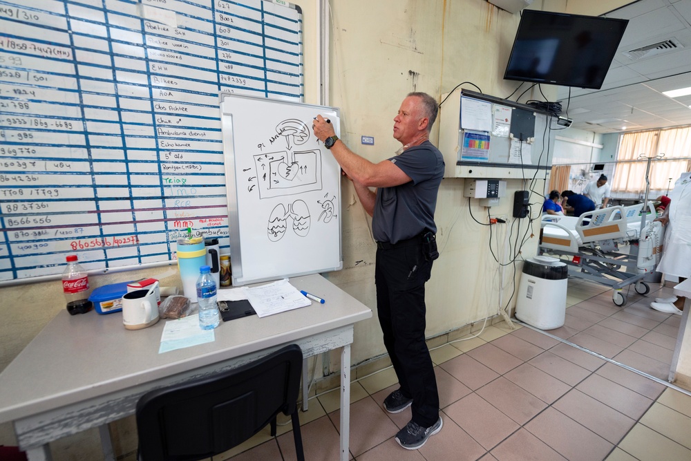 Managed Chaos: Inside the ER during LAMAT24, Suriname