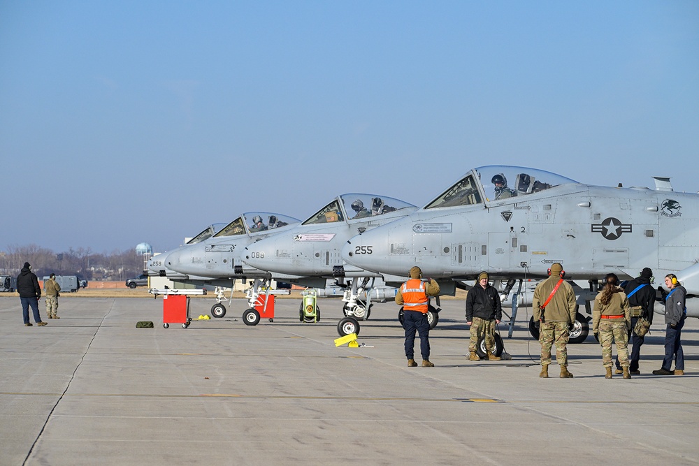 127th Wing departs for Agile Rage 2024