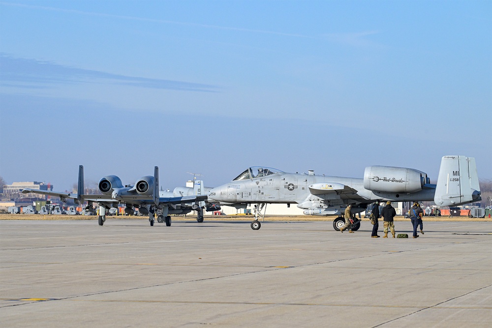 127th Wing departs for Agile Rage 2024