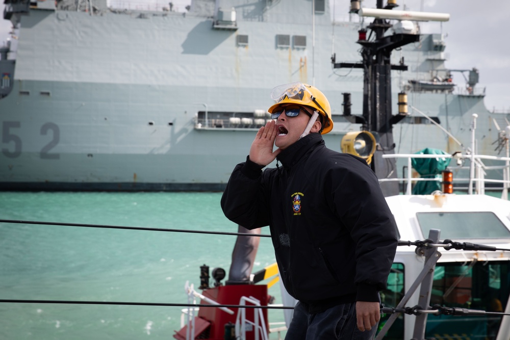 USS Paul Ignatius Departs Rota, Spain