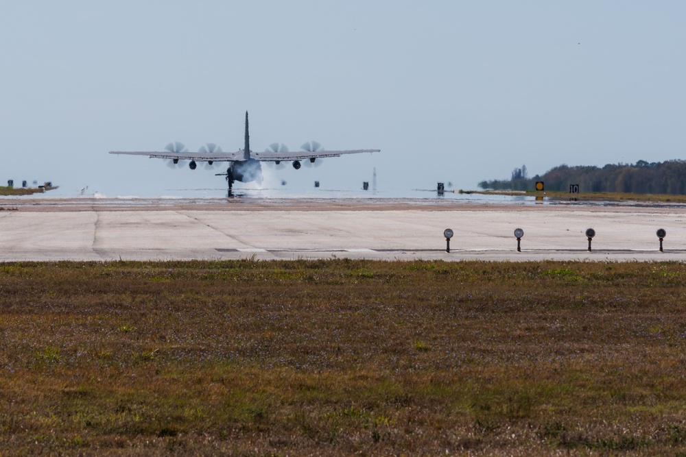 AC-130J pilot training at MacDill