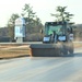 Road cleanup at Fort McCoy