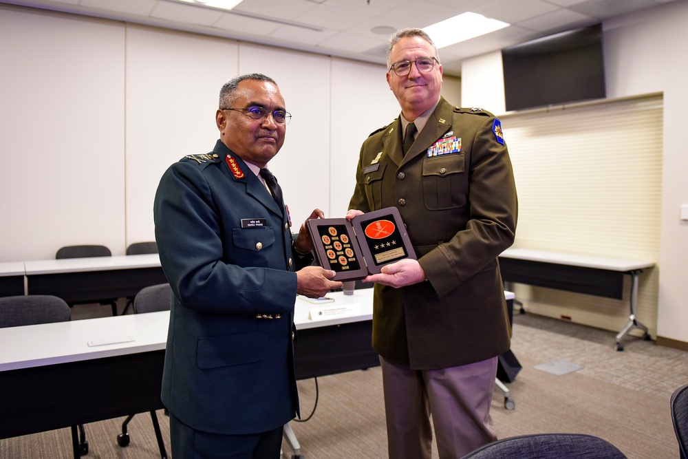 California Adjutant General host Indian Army delegation