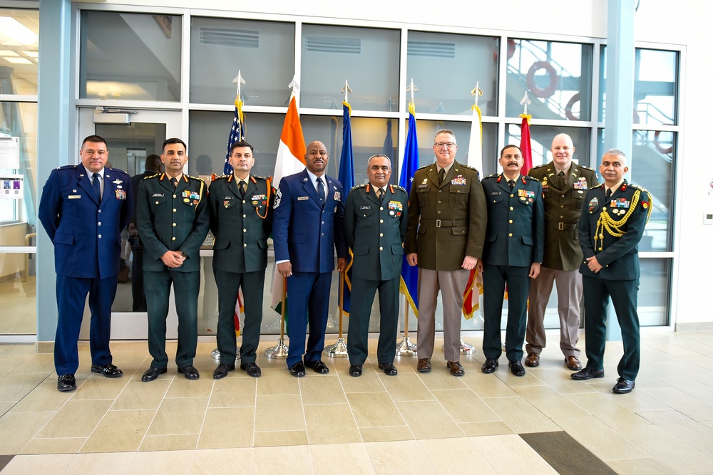California Adjutant General host Indian Army delegation