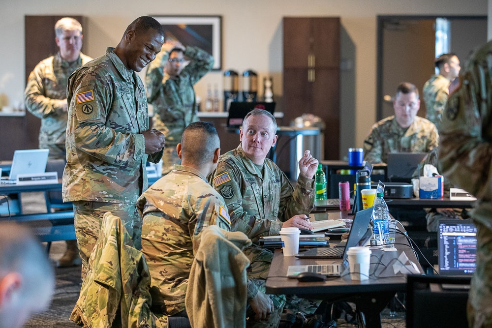 ARCPB's Annual Training Brief Demonstrates Cyber Readiness to Brig. Gen. Royce Resoso in Augusta, Georgia