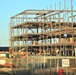 February 2024 barracks construction operations at Fort McCoy