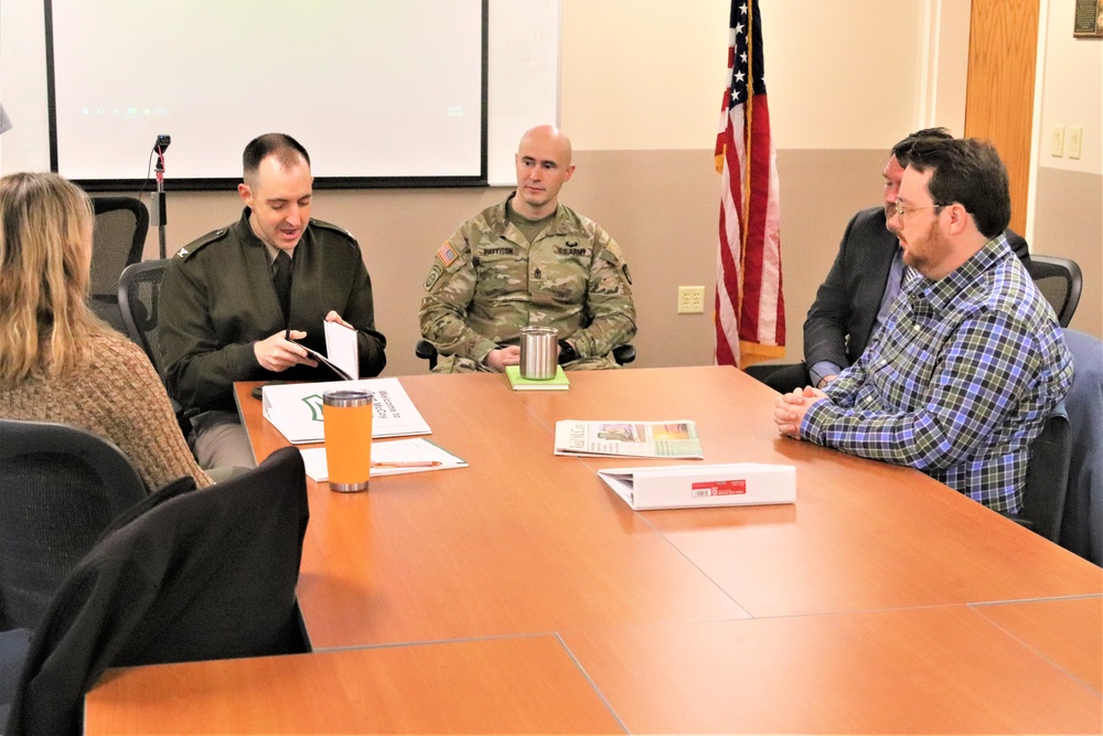 Garrison command team supports new employee onboarding process at Fort McCoy DHR