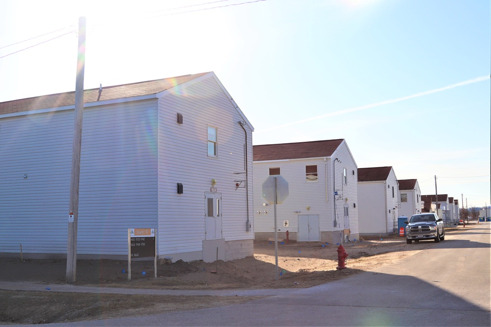 Reset of World War II-era barracks moved in 2023 continues; work nearly complete