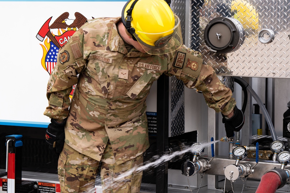 Cannon Fire Dept. performs annual equipment test