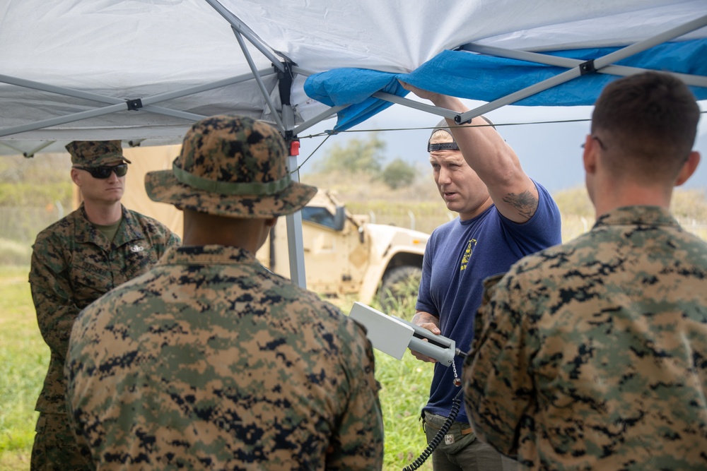 MWSS-174 EOD and CBRN at Pyramid Rock