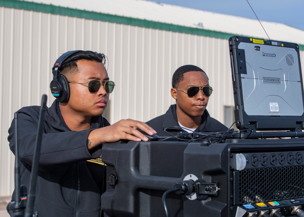 The Blue Angels are currently conducting winter training at Naval Air Facility (NAF) El Centro
