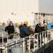 USS Benfold Undocking At SRF-JRMC