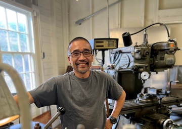 Meet the Navy’s only model ship builder