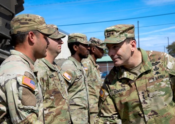 U.S. Army Lt. Gen. Chris Donahue Visits Soldiers with 1st Armored Brigade Combat Team