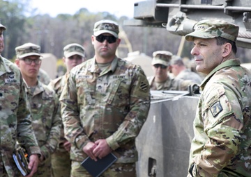 U.S. Army Lt. Gen. Chris Donahue Visits Soldiers with 1st Armored Brigade Combat Team