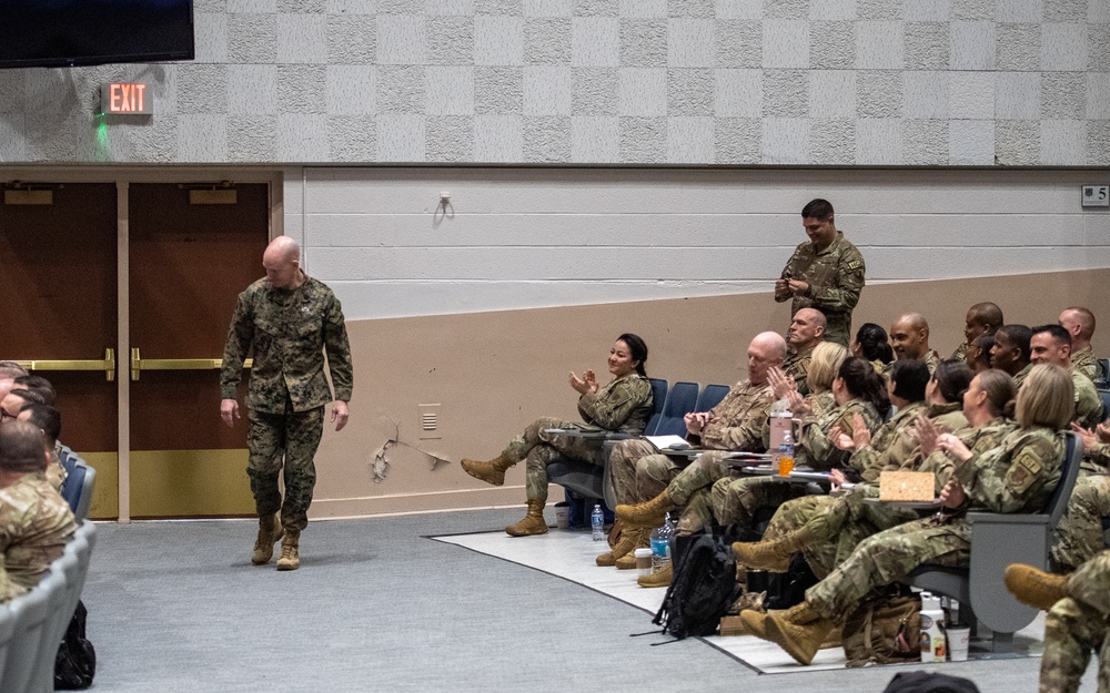 SEAC speaks at CMSgt Orientation Course